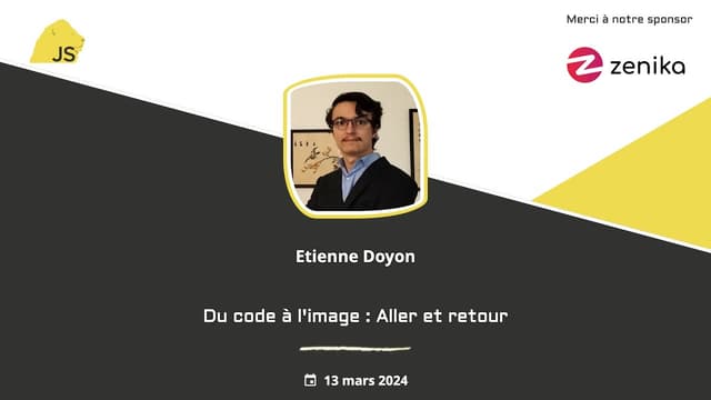 Du code à l'image : Aller et retour